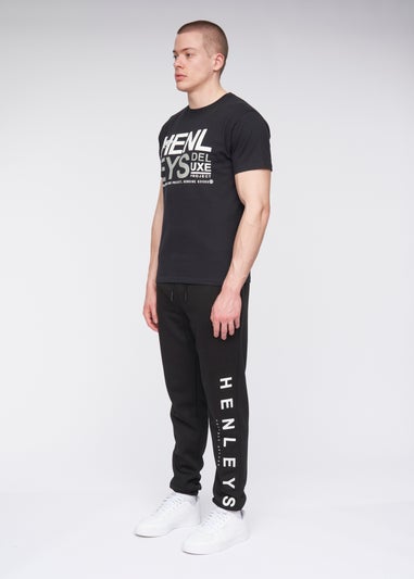 Henleys Black  Classhen Joggers