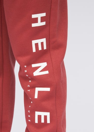 Henleys Deep Red Classhen Joggers