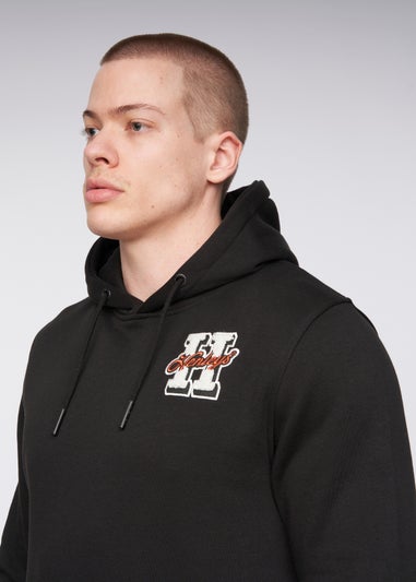 Henleys Black  Aitchen Hoodie