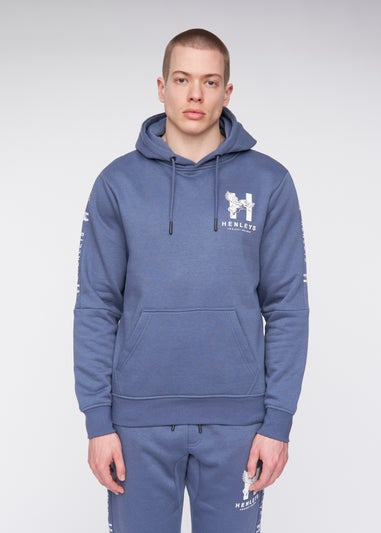 Henleys Deep Blue Tapehen Hoodie