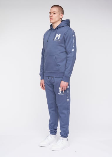 Henleys Deep Blue Tapehen Hoodie