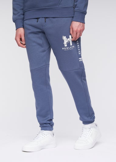 Henleys Deep Blue Tapehen Joggers