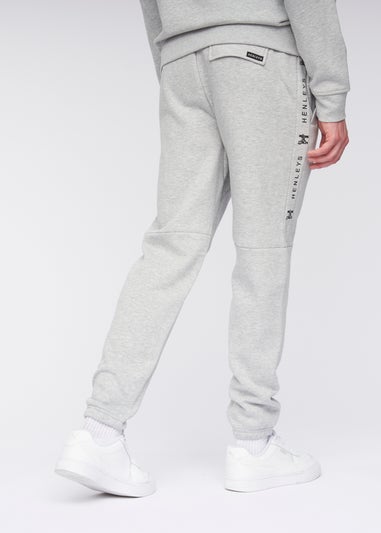 Henleys Grey Marl Tapehen Joggers