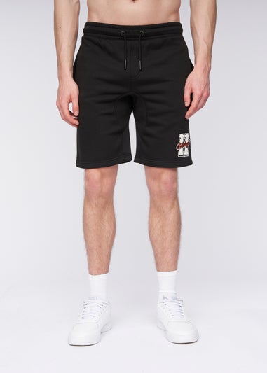 Henleys Black  Aitchen Jog Shorts