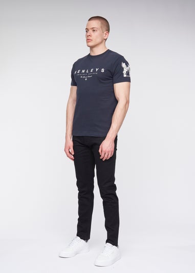 Henleys Navy  Hentyme T-Shirt