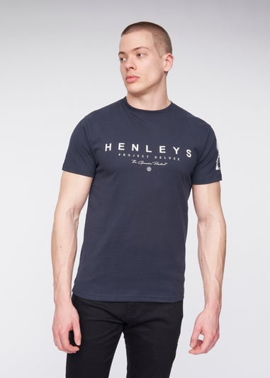 Henleys Navy  Hentyme T-Shirt