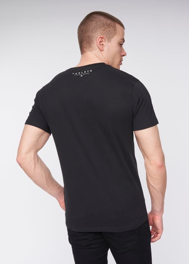 Henleys Black  Colhen T-Shirt