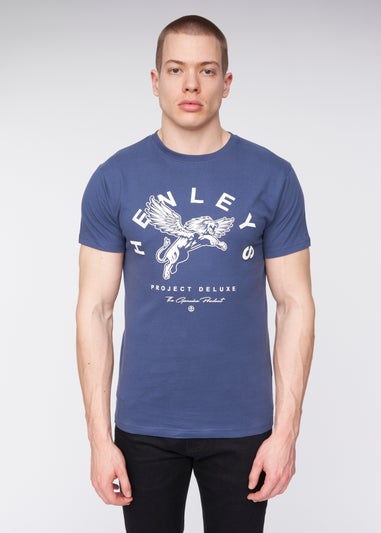 Henleys Deep Blue Colhen T-Shirt