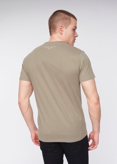 Henleys Dusty Olive Colhen T-Shirt