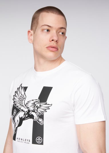 Henleys White  Curveball T-Shirt