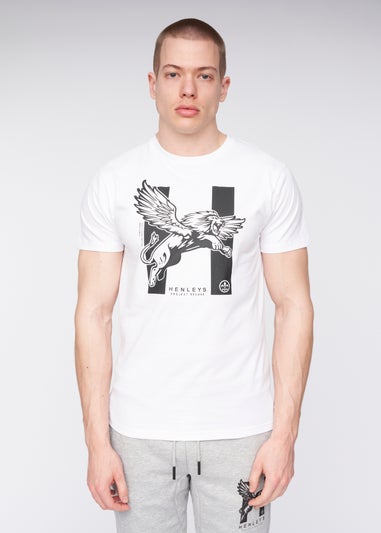 Henleys White  Curveball T-Shirt