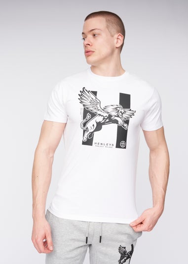 Henleys White  Curveball T-Shirt