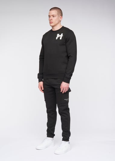 Henleys Black  Moorehen Joggers