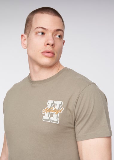 Henleys Dusky Olive Aitchen T-Shirt