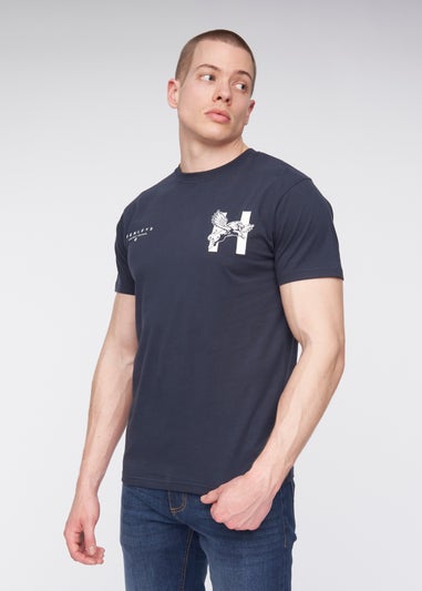 Henleys Navy  Kilhen T-Shirt