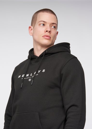 Henleys Black  Ninesix Hoodie