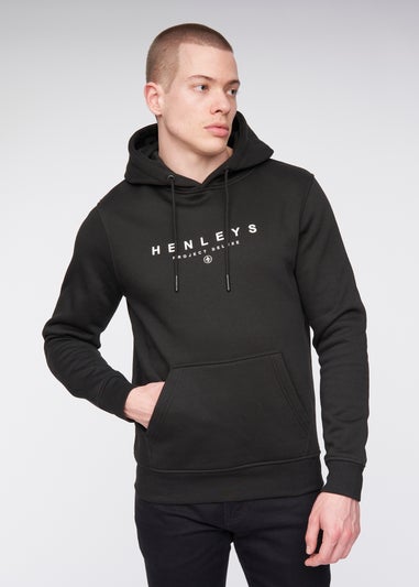 Henleys Black  Ninesix Hoodie