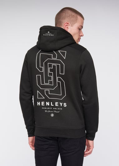 Henleys Black  Ninesix Hoodie