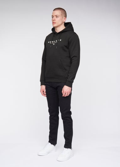 Henleys Black  Ninesix Hoodie