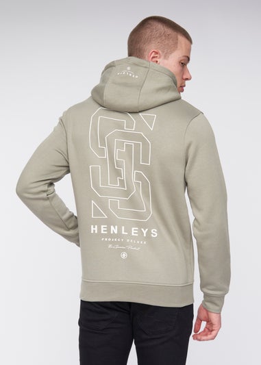 Henleys Dusty Olive Ninesix Hoodie