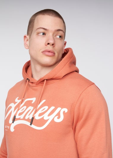 Henleys Brick Red Scripthen Hoodie