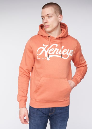 Henleys Brick Red Scripthen Hoodie