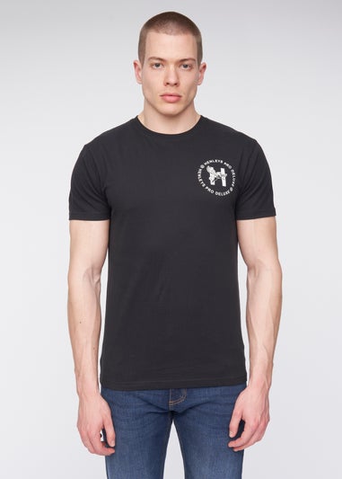 Henleys Black  Metafone T-Shirt