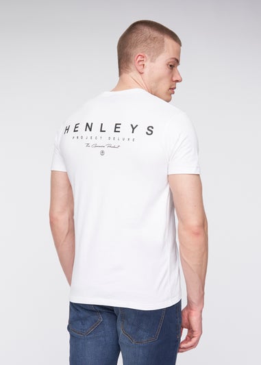 Henleys White  Metafone T-Shirt