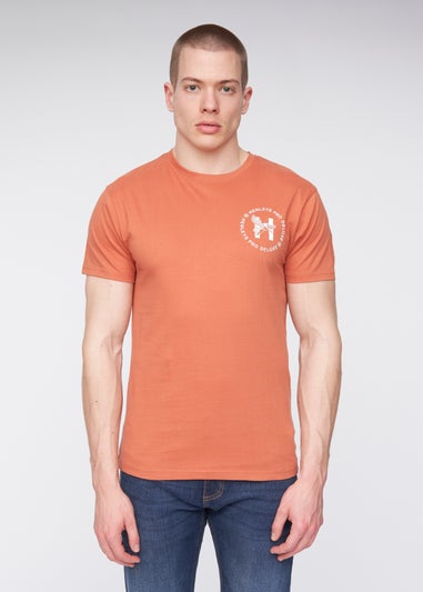 Henleys Brick Red Metafone T-Shirt