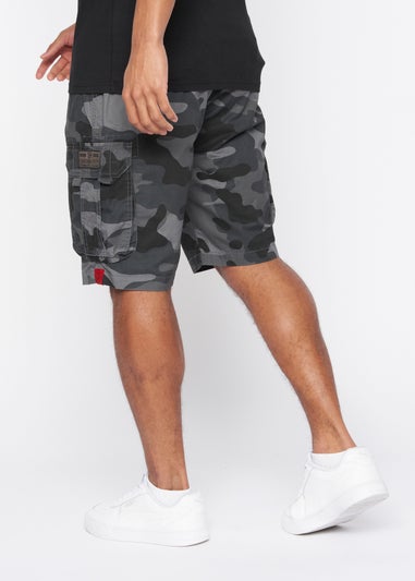 Crosshatch Charcoal Camo Watchford Shorts