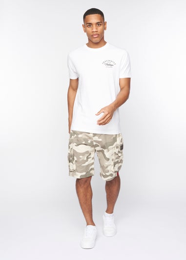 Crosshatch Stone Camo Watchford Shorts