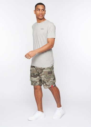 Crosshatch Olive Camo Watchford Shorts