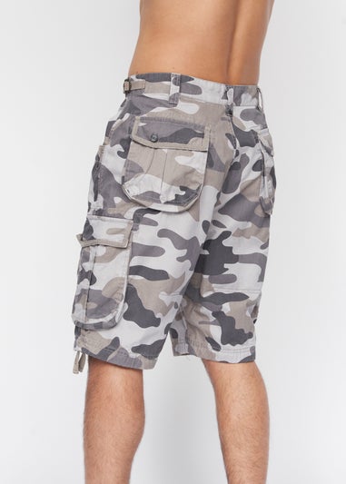 Crosshatch Charcoal Camo Jimster Shorts