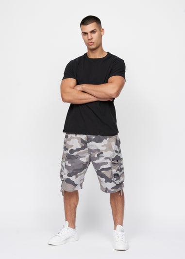 Crosshatch Charcoal Camo Jimster Shorts