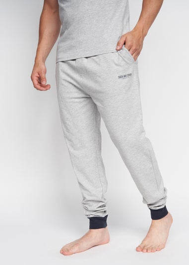 Duck & Cover Light Grey Marl Vianney Loungewear Set