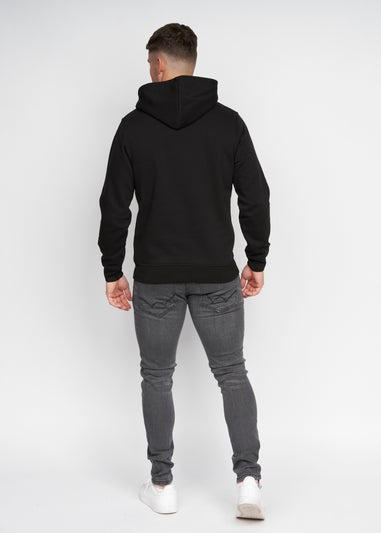 Duck & Cover Black Pecklar Hoodie