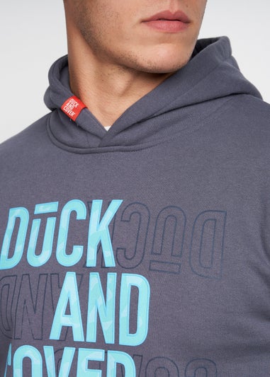 Duck & Cover Navy Pecklar Hoodie