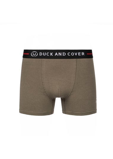 Duck & Cover Olive Scorla Boxers (3 Pack)