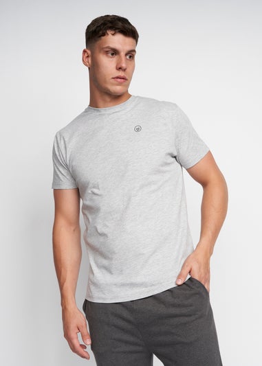 Duck & Cover Light Grey Marl Radovan Loungewear Set