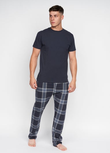 Duck & Cover Navy Callister Loungewear Set