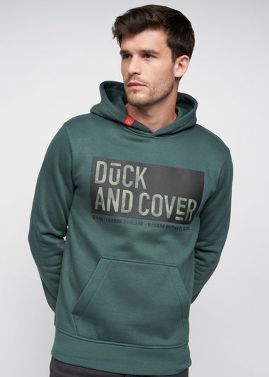 Duck & Cover Green Quantain Hoodie