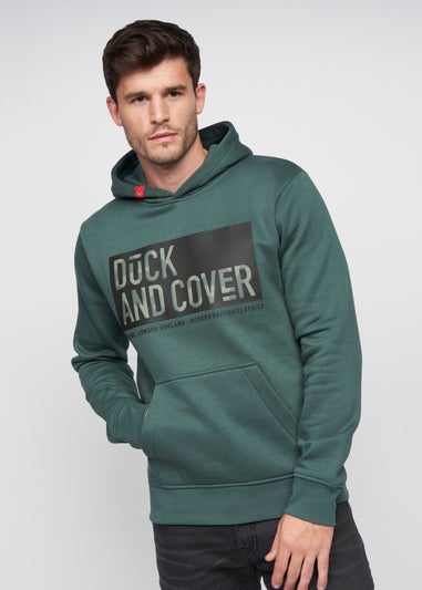 Duck & Cover Green Quantain Hoodie