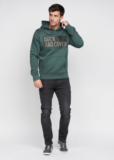 Duck & Cover Green Quantain Hoodie