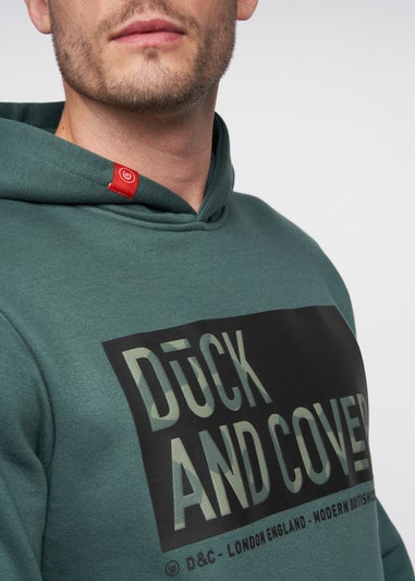 Duck & Cover Green Quantain Hoodie