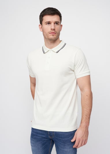 Duck & Cover Off White Samtrase Polo