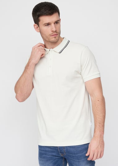 Duck & Cover Off White Samtrase Polo