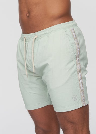 Duck & Cover Sage Gathport Swim Shorts