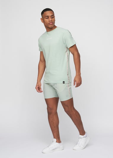 Duck & Cover Sage Gathport Swim Shorts