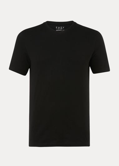 Black Essential V-Neck T-Shirt