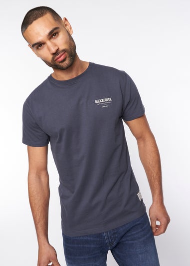 Duck & Cover Navy Lewys T-Shirt